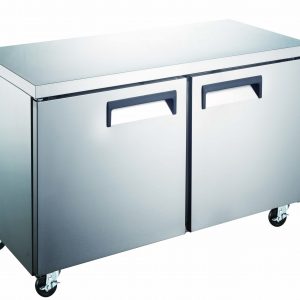 Commercial 60 2 Door Under Counter Freezer